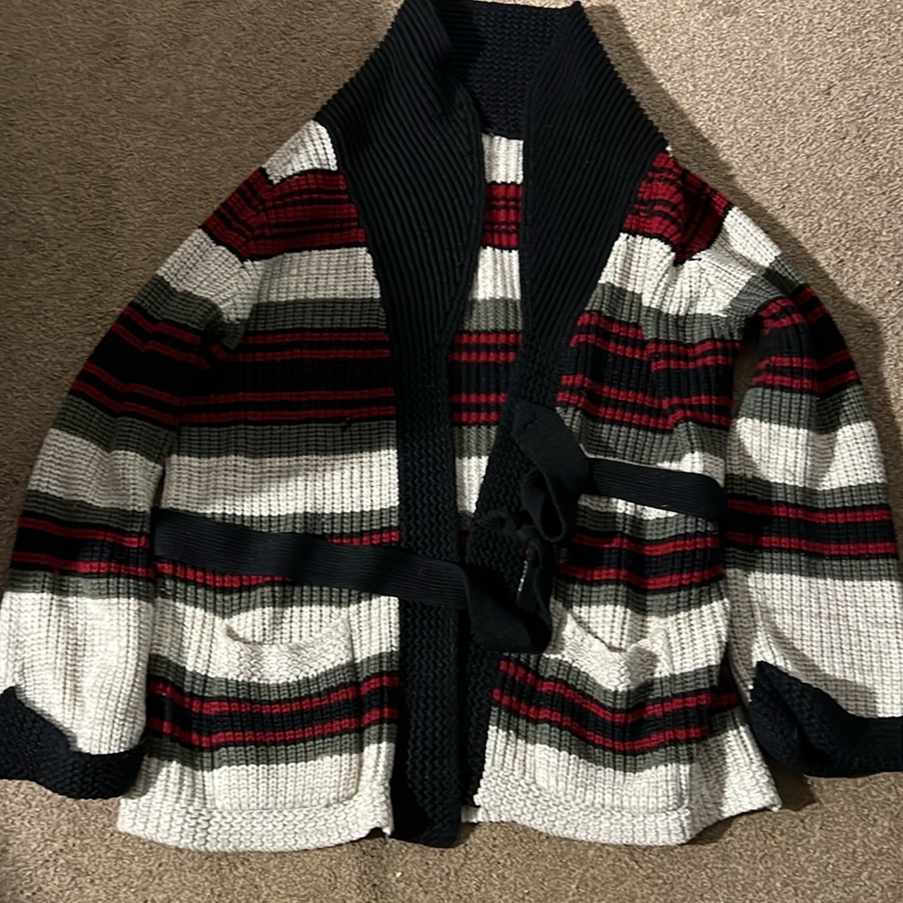 Vintage Montgomery ward tie sweater
